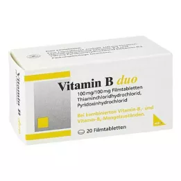 VITAMIN B DUO Comprimés pelliculés, 20 pc