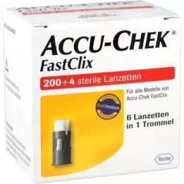 ACCU-CHEK Lancettes FastClix, 204 pièces