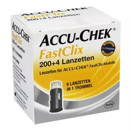 ACCU-CHEK Lancettes FastClix, 204 pièces