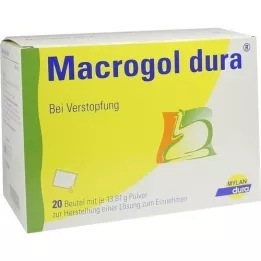 MACROGOL dura Plv. pour la fabrication dune solution buvable, 20 pces