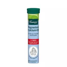KNEIPP Comprimés effervescents de Magnésium+Calcium, 20 comprimés