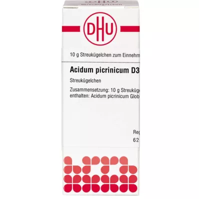 ACIDUM PICRINICUM D 30 globules, 10 g
