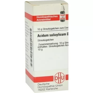 ACIDUM SALICYLICUM Globules D 4, 10 g