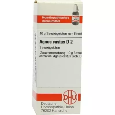 AGNUS CASTUS Globules D 2, 10 g