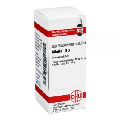 DHU Luzerne D 3 globules, 10 g DHU Luzerne D 3 globules, 10 g