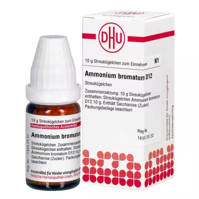 Ammonium Bromatum D12 globules (10 g)