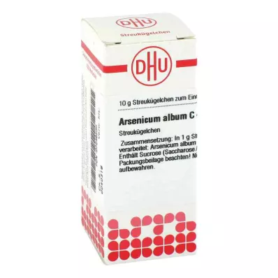 ARSENICUM ALBUM C 4 globules, 10 g ARSENICUM ALBUM C 4 globules, 10 g