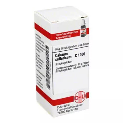 DHU Calcium sulfuricum C 1000 Gl, 10 g