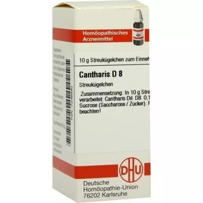 CANTHARIS Globules D 8, 10 g