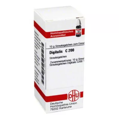 DIGITALIS C 200 globules, 10 g