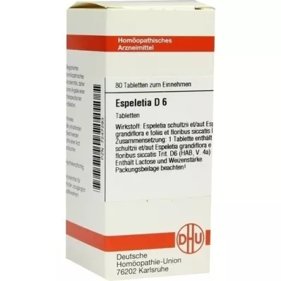 ESPELETIA D 6 comprimés, 80 pc