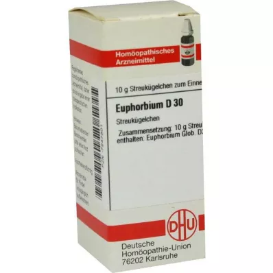 DHU Euphorbium D 30 globules, 10 g