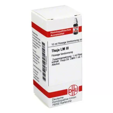 THUJA LM III Dilution, 10 ml THUJA LM III Dilution, 10 ml
