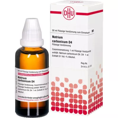 NATRIUM CARBONICUM D 4 Dilution, 50 ml