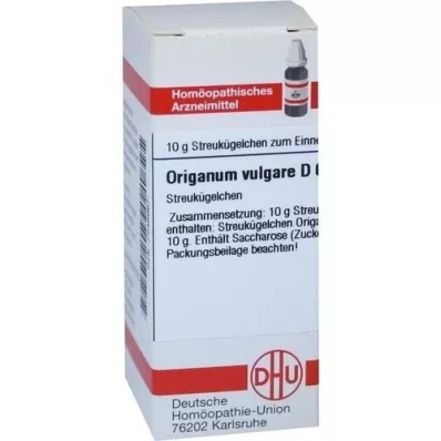 ORIGANUM VULGARE Globules D 6, 10 g