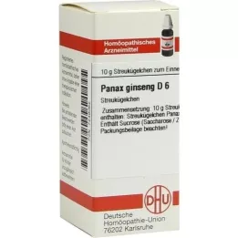 PANAX GINSENG Globules D 6, 10 g