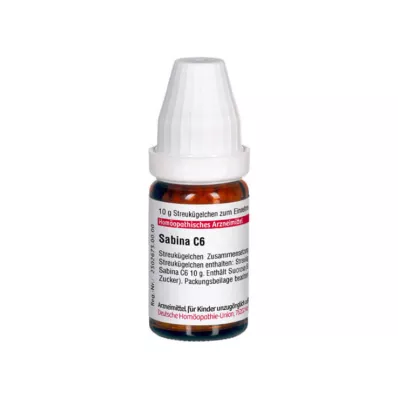 DHU Sabina C 6 globules, 10 g DHU Sabina C 6 globules, 10 g