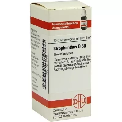 STROPHANTHUS D 30 globules, 10 g