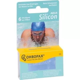 OHROPAX Silicon Aqua, 6 pces