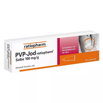 PVP-JOD-Pommade ratiopharm, 100 g