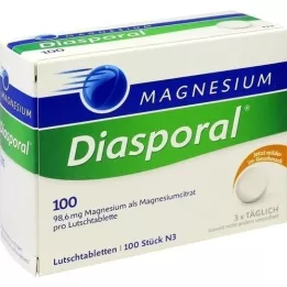 MAGNESIUM DIASPORAL 100 comprimés à sucer, 100 pcs