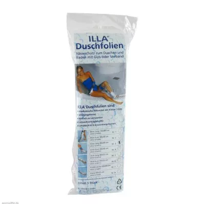 DUSCHFOLIEN Genou long 80 cm, 5 pces