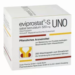 EVIPROSTAT-S sabal serrulatum 320 uno gélules, 200 pc