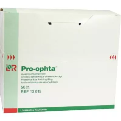 PRO-OPHTA Compresses perforées non stériles, 50 pces