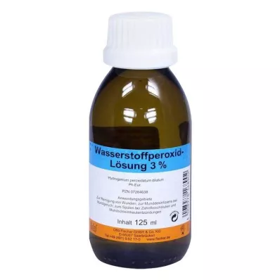 Solution de peroxyde dhydrogène 3% Ph.Eur., 125 ml Solution de peroxyde dhydrogène 3% Ph.Eur., 125 ml