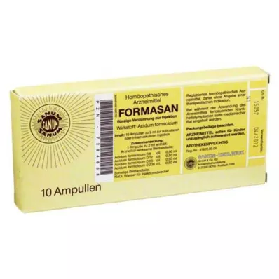 FORMASAN Ampoules injectables, 10X2 ml