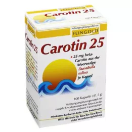 CAROTIN 25 capsules dor fin, 100 pc
