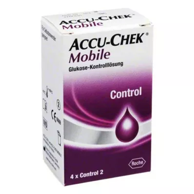 ACCU-CHEK Solution de contrôle mobile 4 applicateurs jetables, 1X4 pc