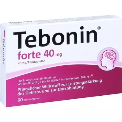 TEBONIN forte 40 mg Comprimés pelliculés, 60 pc