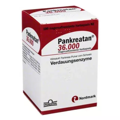 Pankreatan 36 000 gélules gastro-résistantes, 100 pièces