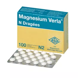 MAGNESIUM VERLA N Dragées, 10X100 pcs