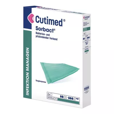 CUTIMED Compresses absorbantes Sorbact 10x10 cm, 6 pces