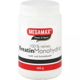KREATIN MONOHYDRAT Poudre 100% Megamax, 500 g