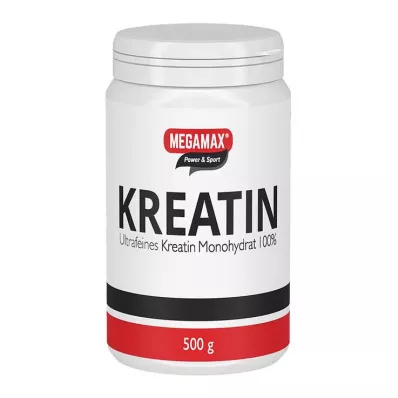 Créatine monohydratée 100% Mega, 500 g