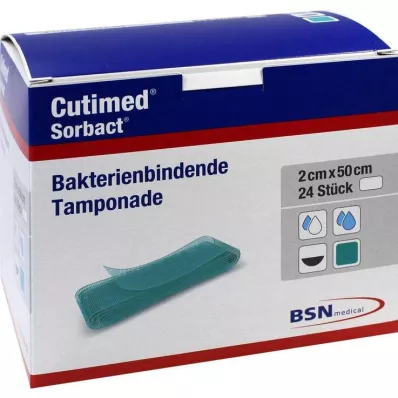 Tampons Cutimed Sorbact 2x50 cm, 24 pc