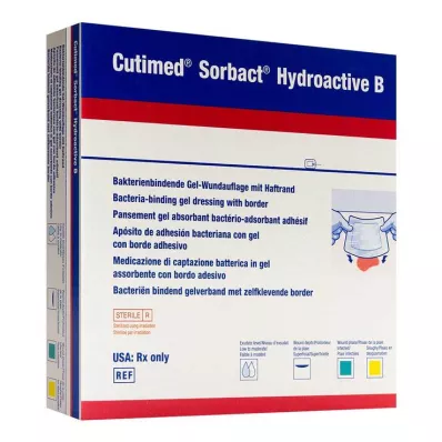 Cutimed Sorbact Hydroactive B Gel-V.14x14 cm collant, 12 pc Cutimed Sorbact Hydroactive B Gel-V.14x14 cm collant, 12 pc