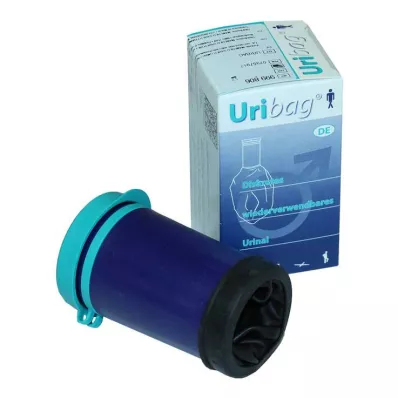 Bouteille durine Uribag pliable pour hommes 9, 1 pc