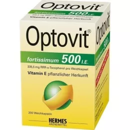OPTOVIT fortissimum 500 gélules, 200 pc