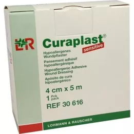 CURAPLAST Pansement rapide sensitif 4 cmx5 m, 1 pc