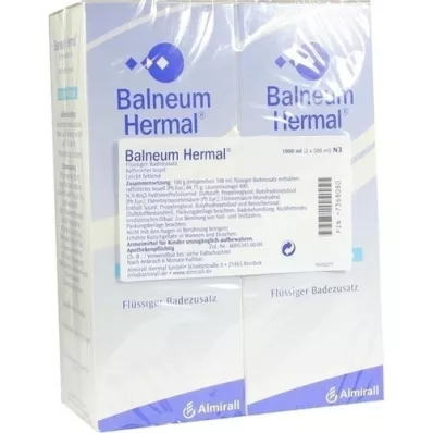 BALNEUM Hermal bain liquide, 2X500 ml