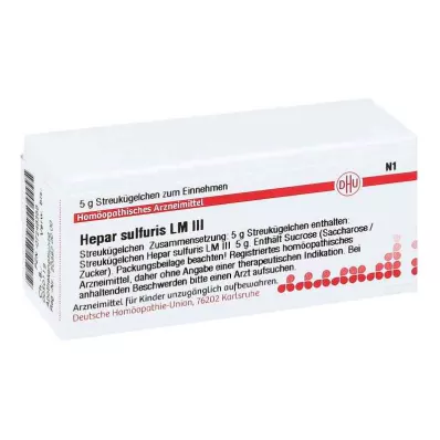 Globules Lm Hepar Sulfuris III (5 g) Globules Lm Hepar Sulfuris III (5 g)