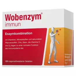 WOBENZYM Comprimés gastro-résistants immuns, 120 comprimés