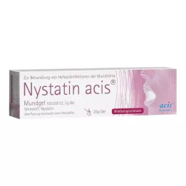 NYSTATIN Gel buccal acis, 25 g