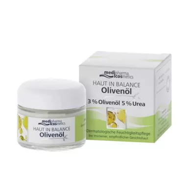 HAUT IN BALANCE Soin hydratant à lhuile dolive 3%, 50 ml