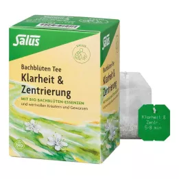 BACHBLÜTEN TEE Clarté &amp; Centrage Bio Salus, 15 pces