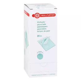 MULLTUPFER Pruneau stérile, 25X2 pcs